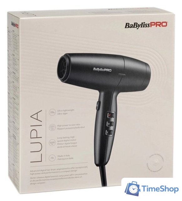 Фен BaByliss PRO BAB7600E Lupia - Изображение №8 — Интернет-магазин Time-Shop
