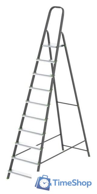 Лестница-стремянка СибрТех 97960 10 ступеней - Изображение №1 — Интернет-магазин Time-Shop