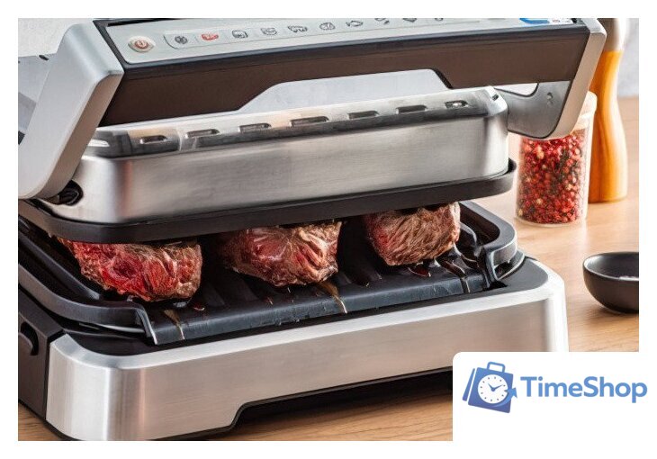 Электрогриль Tefal OptiGrill 2 in 1 GC772D30 - Изображение №4 — Интернет-магазин Time-Shop
