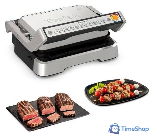 Электрогриль Tefal OptiGrill 2 in 1 GC772D30 - Изображение №3 — Интернет-магазин Time-Shop
