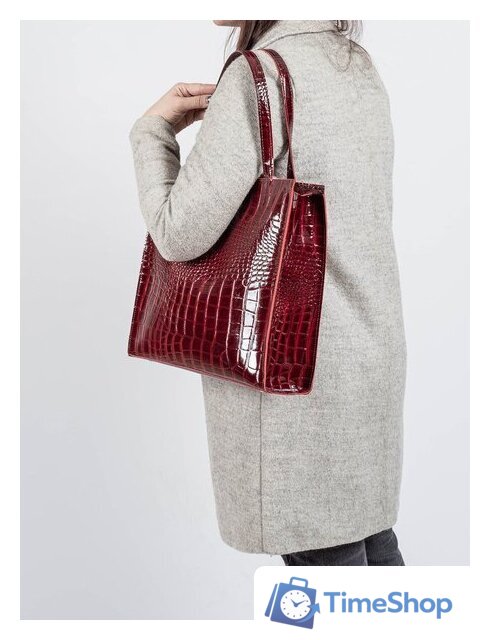 Женская сумка Cagia 860618 - Изображение №12 — Интернет-магазин Time-Shop