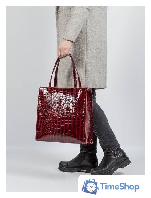 Женская сумка Cagia 860618 - Изображение №15 — Интернет-магазин Time-Shop