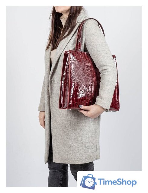 Женская сумка Cagia 860618 - Изображение №11 — Интернет-магазин Time-Shop