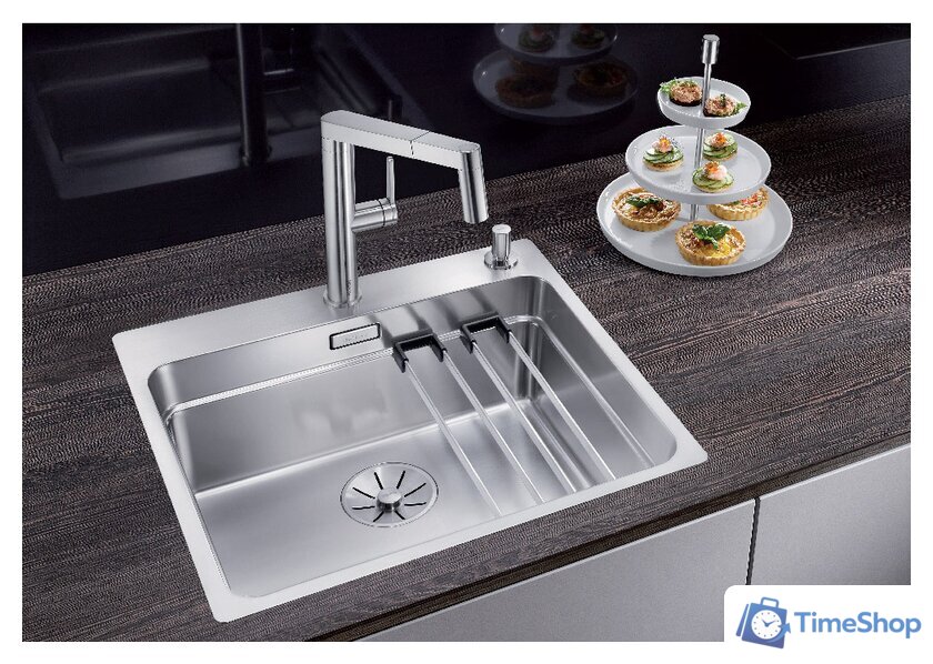 Кухонная мойка Blanco Etagon 500-IF/A [521748] - Изображение №6 — Интернет-магазин Time-Shop