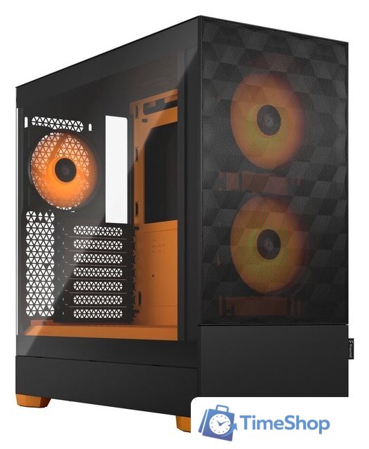 Корпус Fractal Design Pop Air RGB Orange Core TG Clear Tint FD-C-POR1A-05 - Изображение №1 — Интернет-магазин Time-Shop