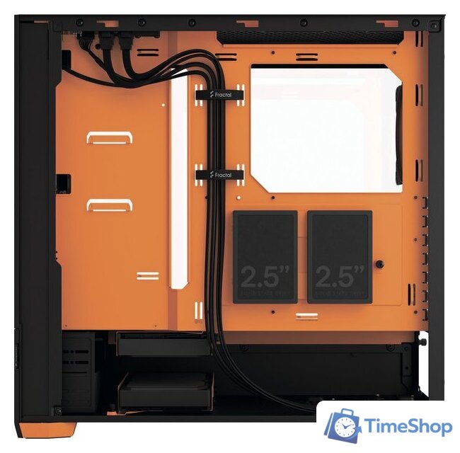 Корпус Fractal Design Pop Air RGB Orange Core TG Clear Tint FD-C-POR1A-05 - Изображение №4 — Интернет-магазин Time-Shop