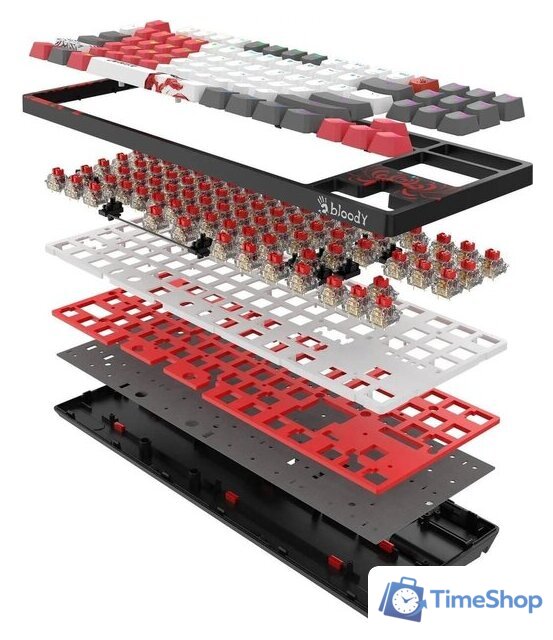 Клавиатура A4Tech Bloody WS87 Naraka (Bloody BLMS Red Plus) - Изображение №23 — Интернет-магазин Time-Shop