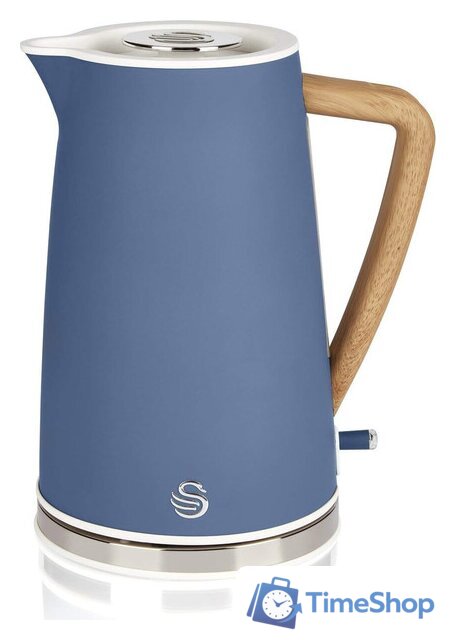 Электрический чайник Swan SK14610BLUN - Изображение №1 — Интернет-магазин Time-Shop