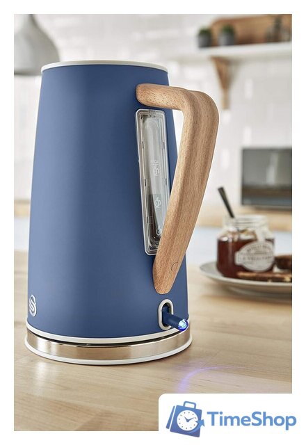 Электрический чайник Swan SK14610BLUN - Изображение №5 — Интернет-магазин Time-Shop