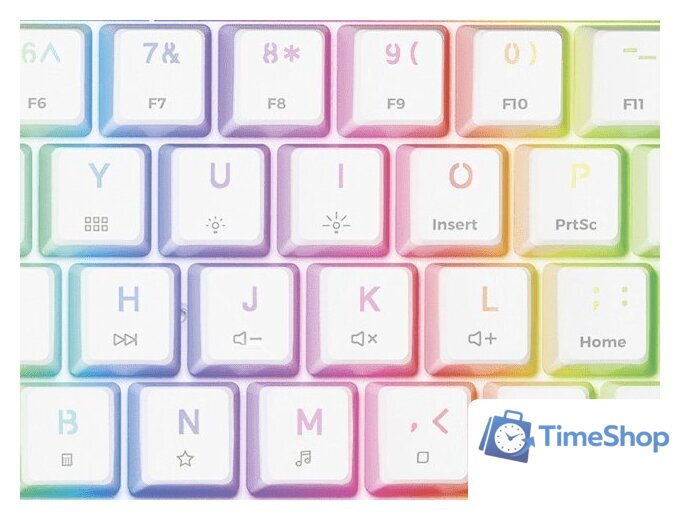 Клавиатура Genesis Thor 660 (белый, нет кириллицы) - Изображение №5 — Интернет-магазин Time-Shop