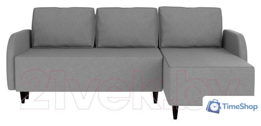 Угловой диван Mio Tesoro Velke SB3CHL (Malmo 90 Grey) - Изображение №2 — Интернет-магазин Time-Shop