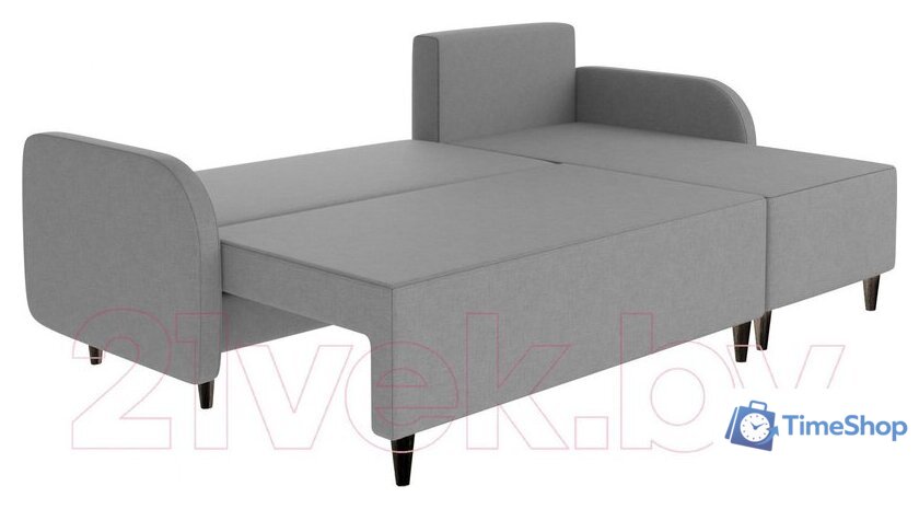 Угловой диван Mio Tesoro Velke SB3CHL (Malmo 90 Grey) - Изображение №3 — Интернет-магазин Time-Shop