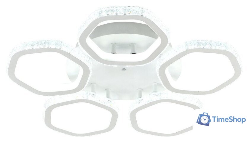 Припотолочная люстра Escada Centauri 10263/5 LED*180W White - Изображение №2 — Интернет-магазин Time-Shop