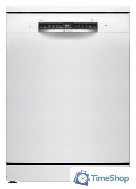 Отдельностоящая посудомоечная машина Bosch Seria 4 SMS4HVW00E - Изображение №1 — Интернет-магазин Time-Shop