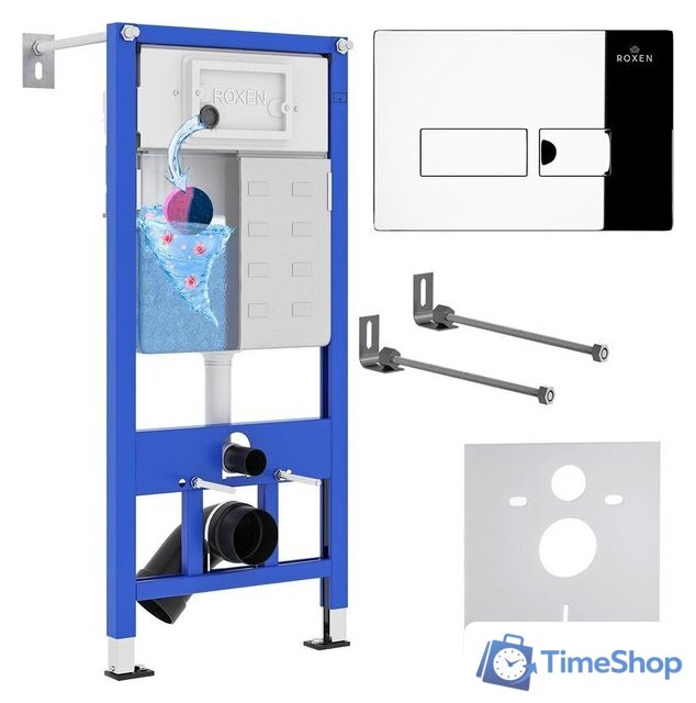 Инсталляция для унитаза Roxen StounFix Dual Fresh 852222 - Изображение №1 — Интернет-магазин Time-Shop