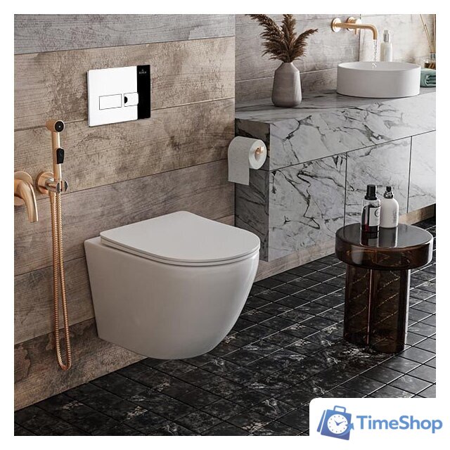 Инсталляция для унитаза Roxen StounFix Dual Fresh 852222 - Изображение №5 — Интернет-магазин Time-Shop