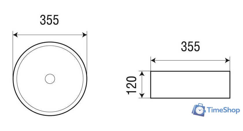 Умывальник WeltWasser Elbach 3134 MP - Изображение №2 — Интернет-магазин Time-Shop
