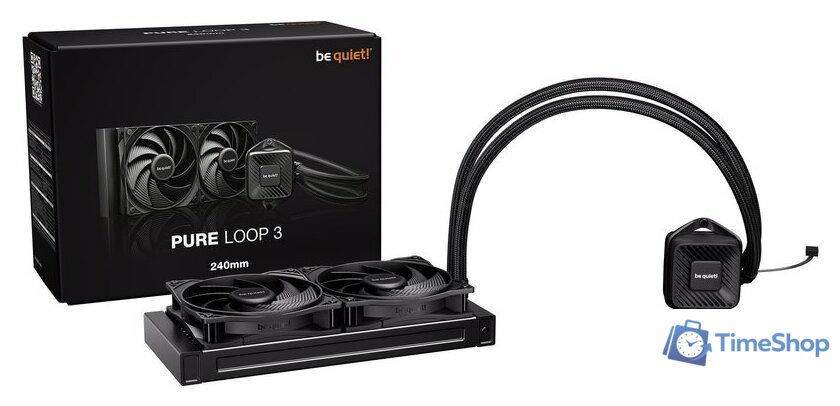 Система жидкостного охлаждения для процессора be quiet! Pure Loop 3 240mm BW027EU - Изображение №3 — Интернет-магазин Time-Shop