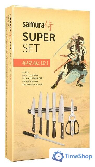 Набор ножей Samura Harakiri SHR-0280B - Изображение №10 — Интернет-магазин Time-Shop