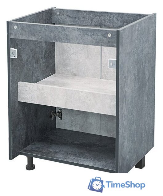  Doratiz Тумба под умывальник Крит 60 9908.128 (серый) - Изображение №9 — Интернет-магазин Time-Shop