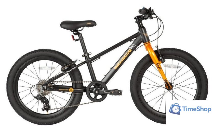 Детский велосипед Maxiscoo 5Bike 20 M 2024 (черный матовый) - Изображение №1 — Интернет-магазин Time-Shop
