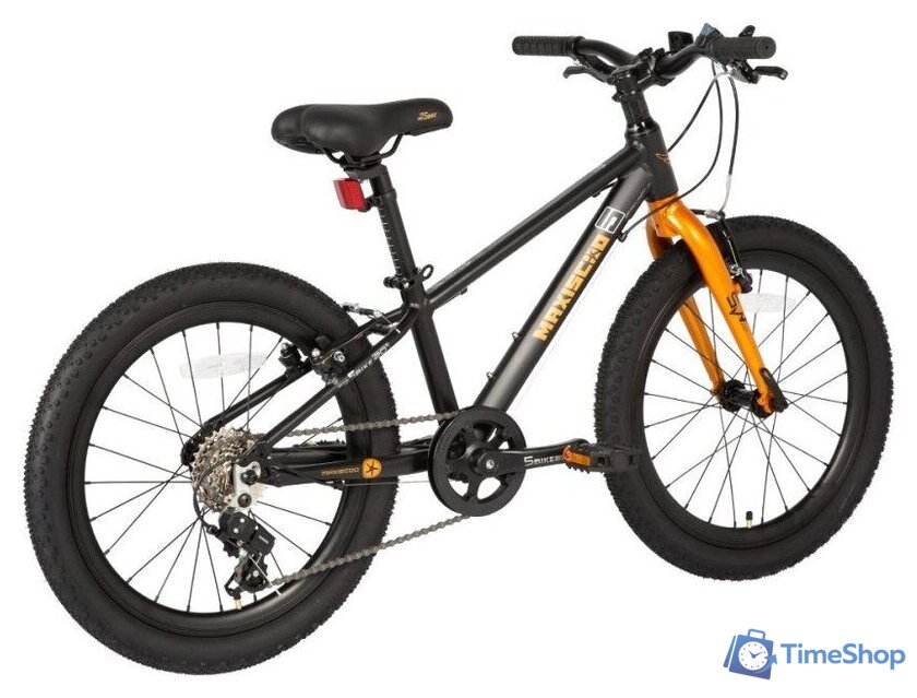 Детский велосипед Maxiscoo 5Bike 20 M 2024 (черный матовый) - Изображение №4 — Интернет-магазин Time-Shop