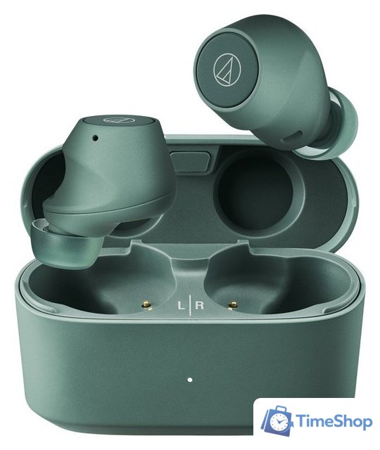Наушники Audio-Technica ATH-CKS30TW+ (зеленый) - Изображение №1 — Интернет-магазин Time-Shop