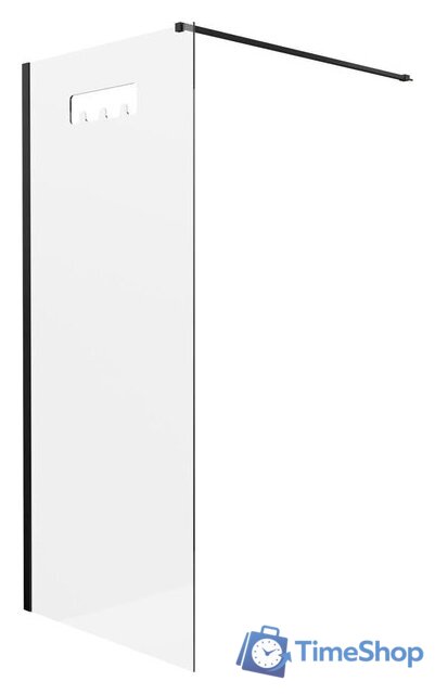 Душевая стенка Deante Mokko Nero Walk-In KQM_N39P - Изображение №1 — Интернет-магазин Time-Shop