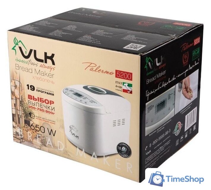 Хлебопечка VLK Palermo-5200 - Изображение №27 — Интернет-магазин Time-Shop