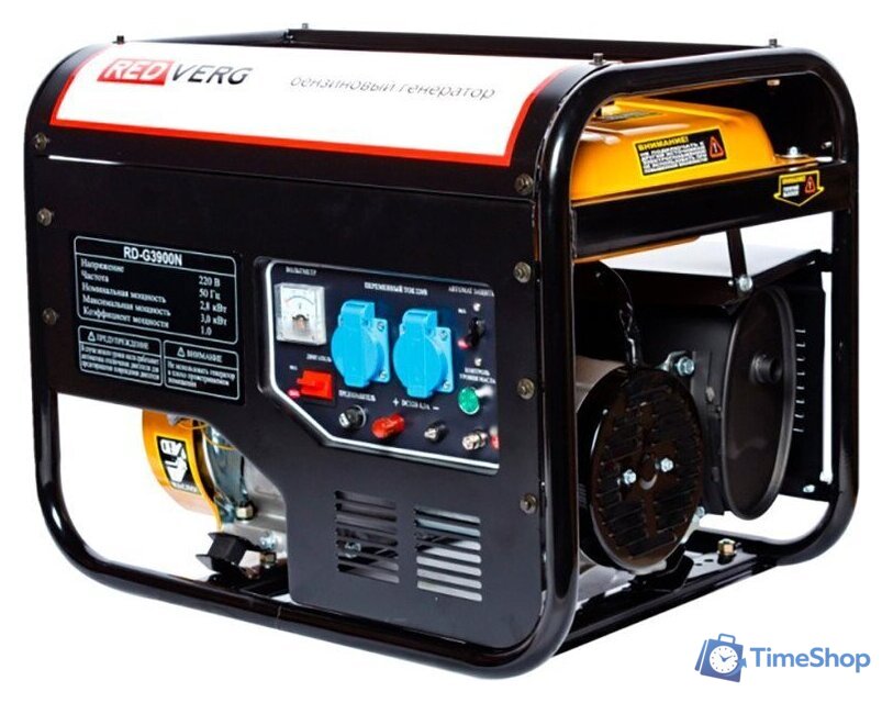 Бензиновый генератор RedVerg RD-G3900N - Изображение №1 — Интернет-магазин Time-Shop