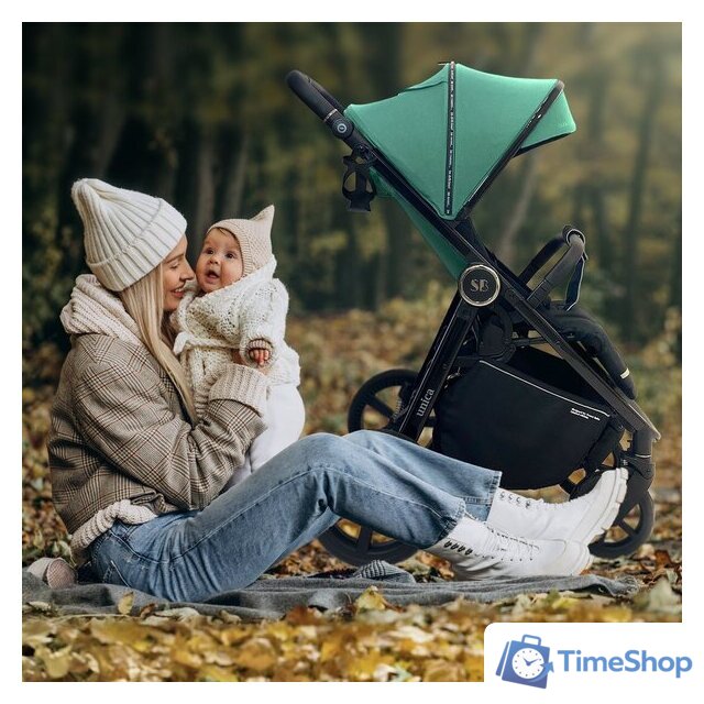 Коляска прогулочная «книга» Sweet Baby Unica (оливковый зеленый) - Изображение №13 — Интернет-магазин Time-Shop