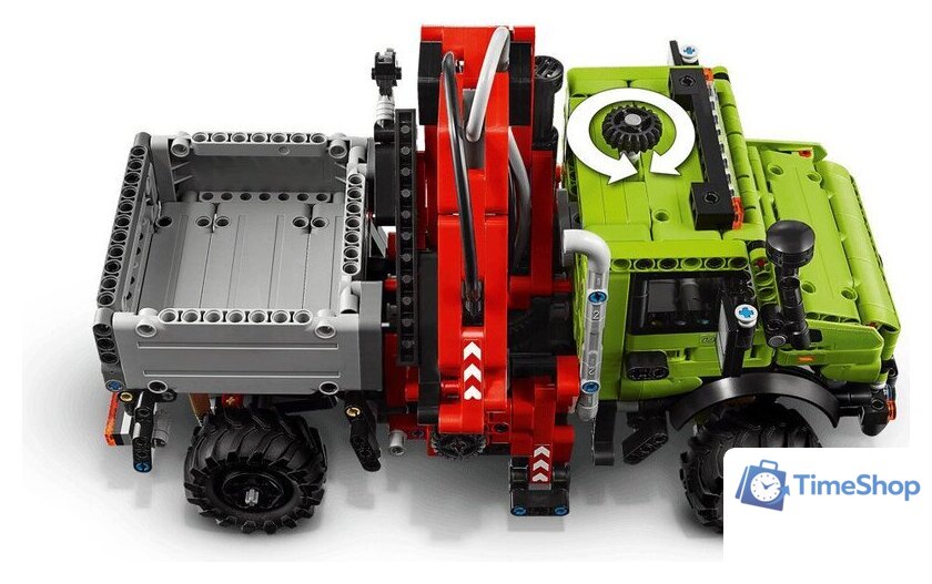 Конструктор LEGO 42242 Грузовик Mercedes-Benz Unimog U 5023 с краном - Изображение №5 — Интернет-магазин Time-Shop