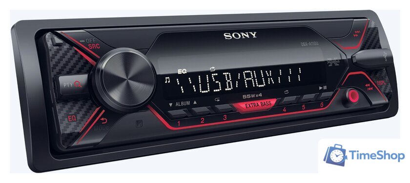 USB-магнитола Sony DSX-A110U - Изображение №2 — Интернет-магазин Time-Shop