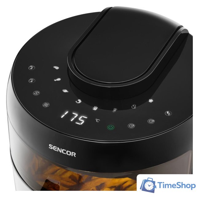 Аэрогриль (аэрофритюрница) Sencor SFR 5010BK - Изображение №8 — Интернет-магазин Time-Shop