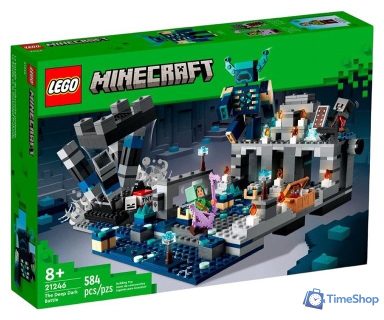 Конструктор LEGO Minecraft 21246 Битва в глубинной тьме - Изображение №1 — Интернет-магазин Time-Shop