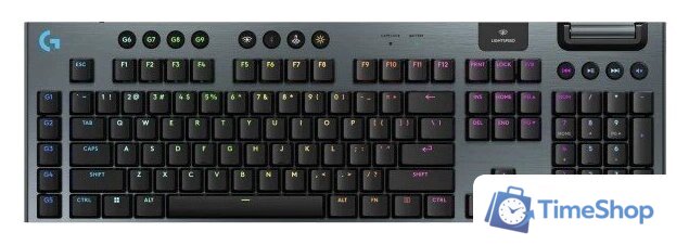 Клавиатура Logitech G915 X Lightspeed GL Clicky 920-012700 (черный, нет кириллицы) - Изображение №1 — Интернет-магазин Time-Shop