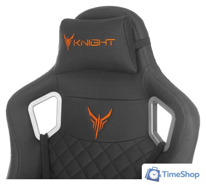 Игровое (геймерское) кресло Knight Outrider (черный) - Изображение №11 — Интернет-магазин Time-Shop