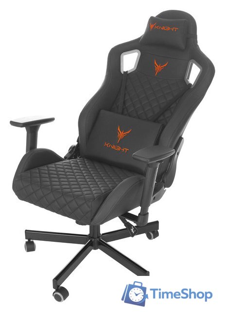 Игровое (геймерское) кресло Knight Outrider (черный) - Изображение №20 — Интернет-магазин Time-Shop