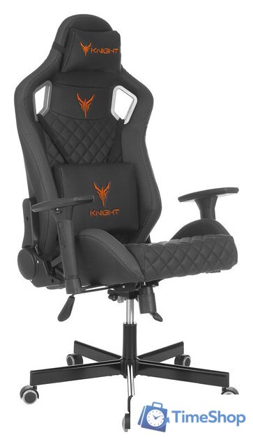 Игровое (геймерское) кресло Knight Outrider (черный) - Изображение №14 — Интернет-магазин Time-Shop