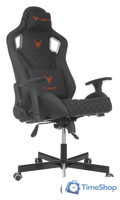 Игровое (геймерское) кресло Knight Outrider (черный) - Изображение №18 — Интернет-магазин Time-Shop