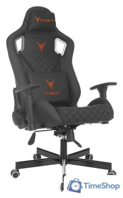 Игровое (геймерское) кресло Knight Outrider (черный) - Изображение №16 — Интернет-магазин Time-Shop