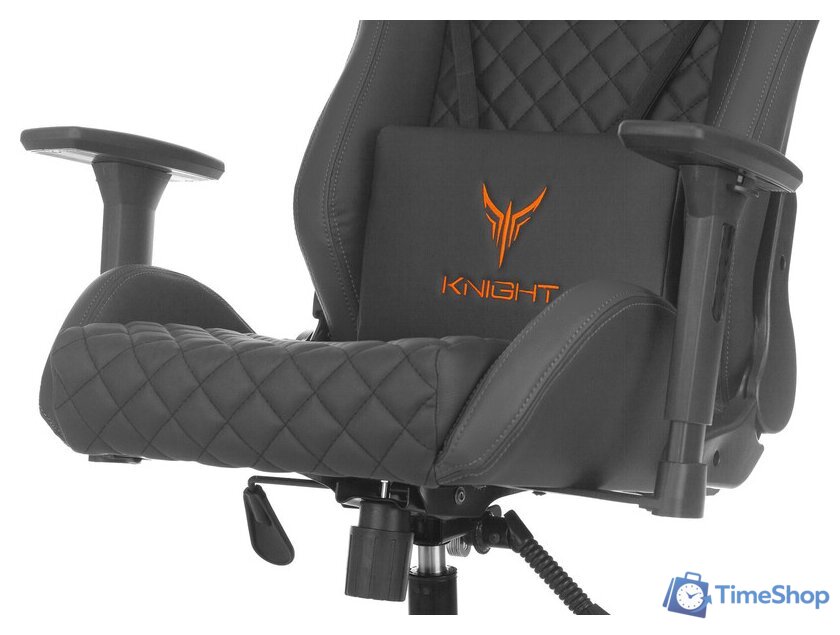 Игровое (геймерское) кресло Knight Outrider (черный) - Изображение №10 — Интернет-магазин Time-Shop