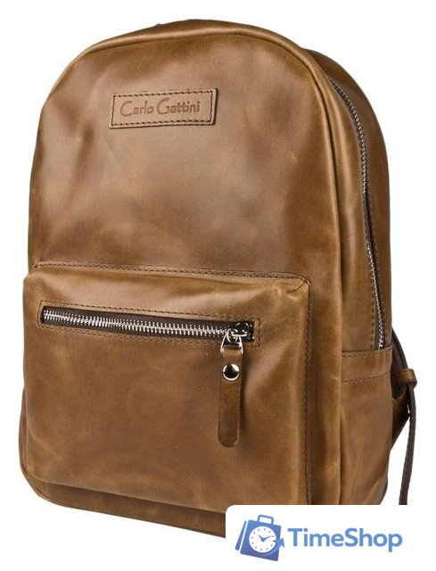 Городской рюкзак Carlo Gattini Classico Anzolla 3040-03 (коньяк) - Изображение №1 — Интернет-магазин Time-Shop