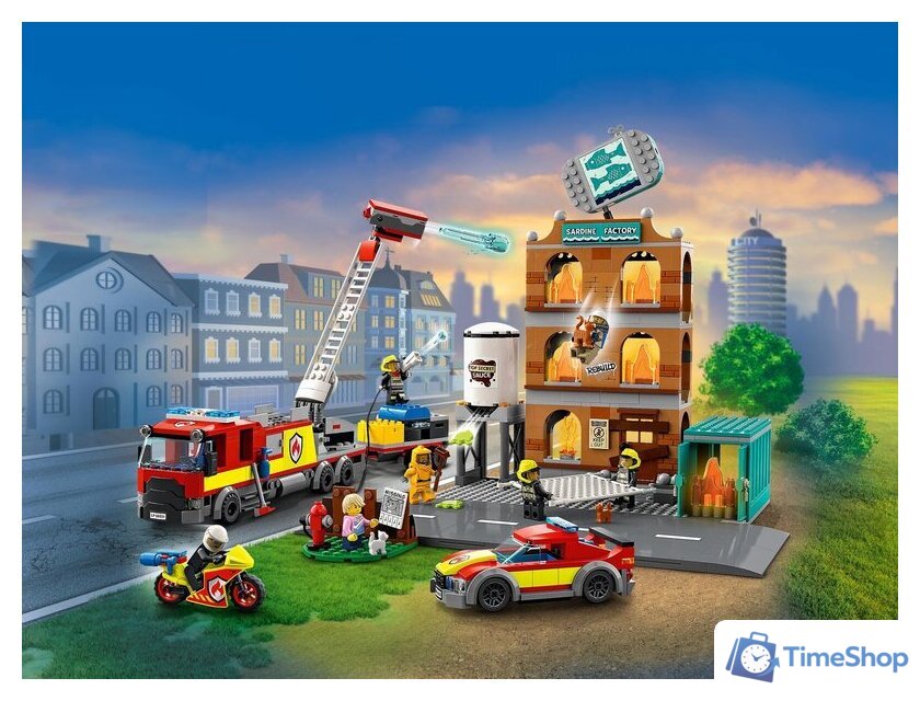 Конструктор LEGO City 60321 Пожарная команда - Изображение №39 — Интернет-магазин Time-Shop