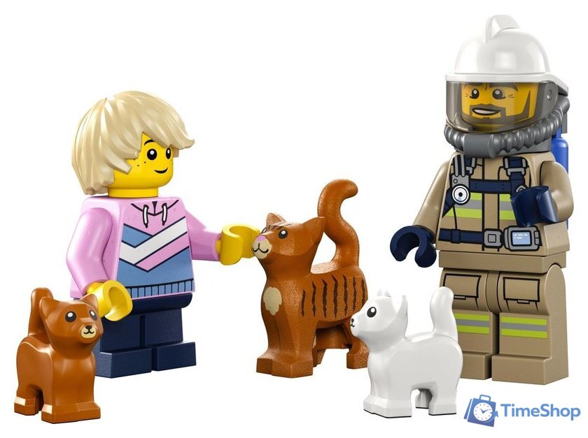 Конструктор LEGO City 60321 Пожарная команда - Изображение №31 — Интернет-магазин Time-Shop