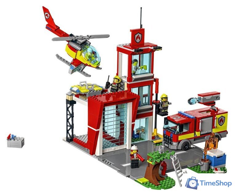 Конструктор LEGO City 60321 Пожарная команда - Изображение №29 — Интернет-магазин Time-Shop