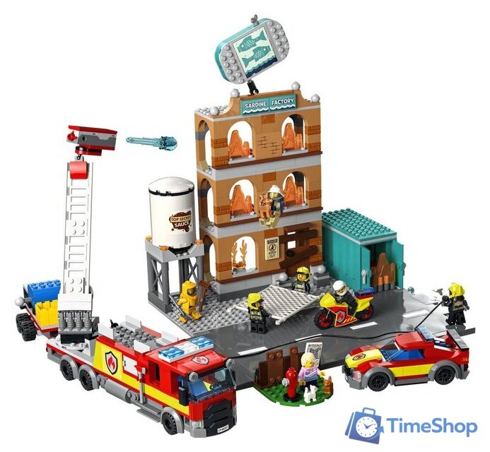 Конструктор LEGO City 60321 Пожарная команда - Изображение №28 — Интернет-магазин Time-Shop
