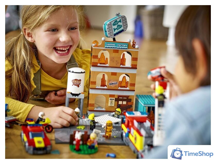 Конструктор LEGO City 60321 Пожарная команда - Изображение №18 — Интернет-магазин Time-Shop