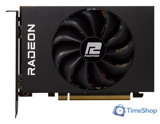 Видеокарта PowerColor Radeon RX 6500 XT ITX 4GB GDDR6 AXRX 6500 XT 4GBD6-DH - Изображение №1 — Интернет-магазин Time-Shop
