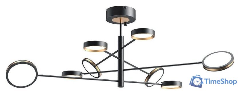 Люстра средней высоты Yeelight Arowana Chandelier C2103 YLDL029 (8 плафонов) - Изображение №2 — Интернет-магазин Time-Shop